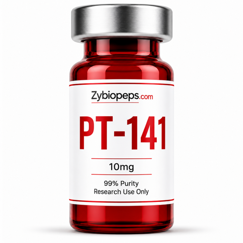 PT-141 research peptide vial — Zybiopeps.