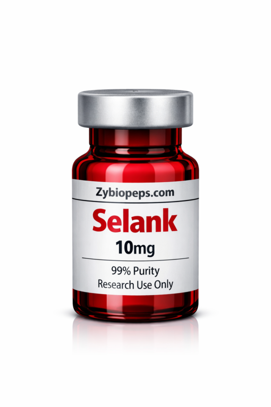 selank peptide benefits research vial — Zybiopeps