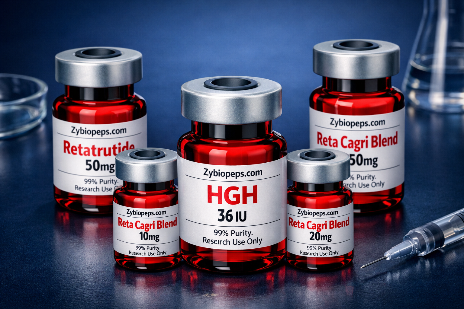 Zybiopeps Research Peptides Collection