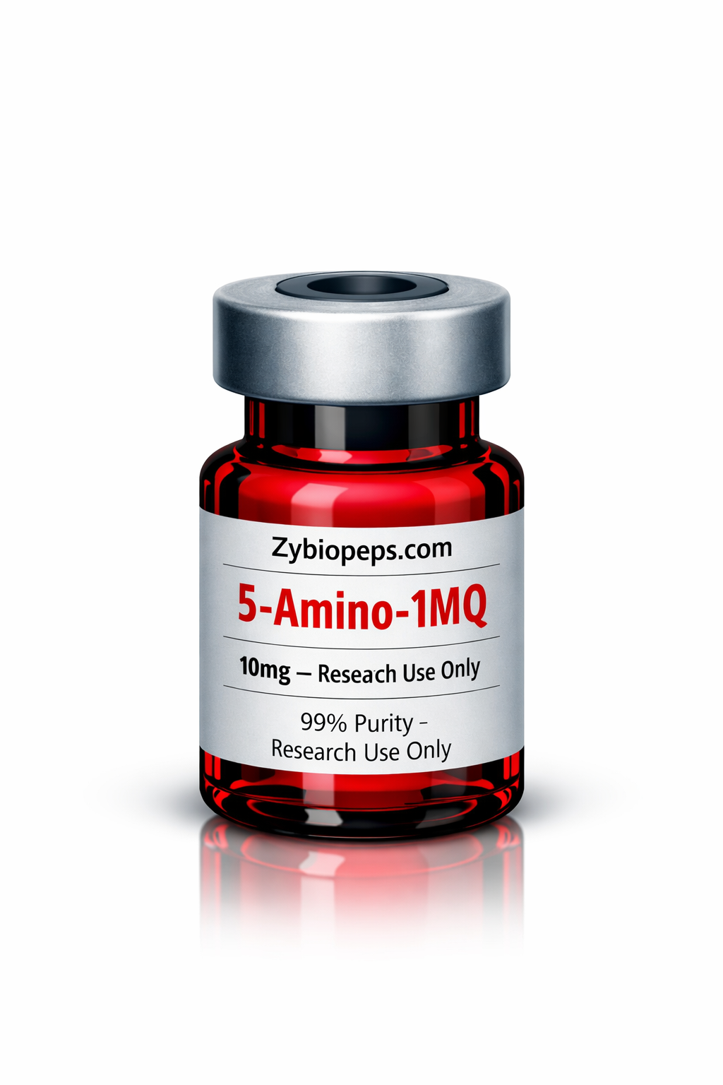 5-Amino-1MQ research peptide vial — Zybiopeps