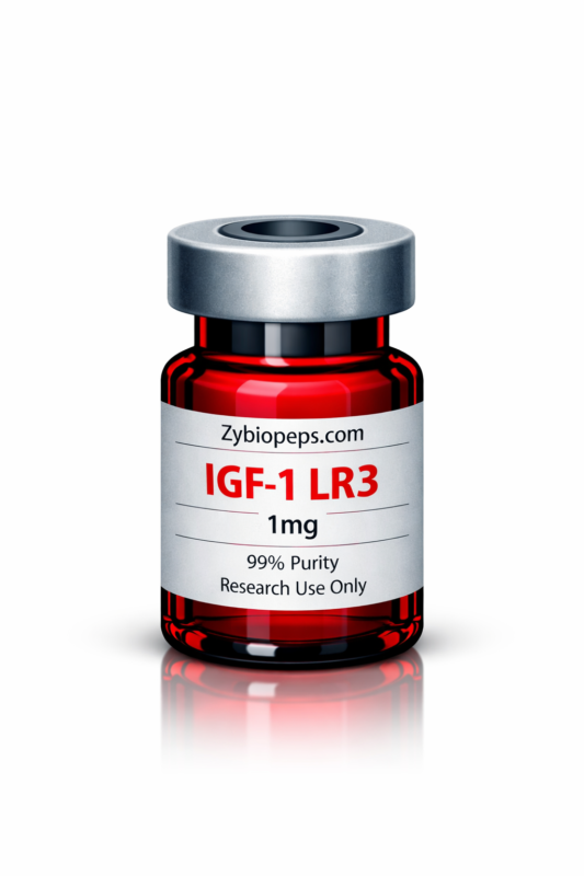 IGF-1 LR3 benefits research peptide vial — Zybiopeps