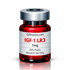 IGF-1 LR3 research peptide vial — Zybiopeps