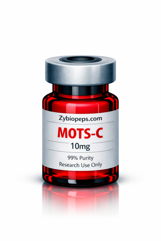MOTS-C peptide benefits research vial — Zybiopeps