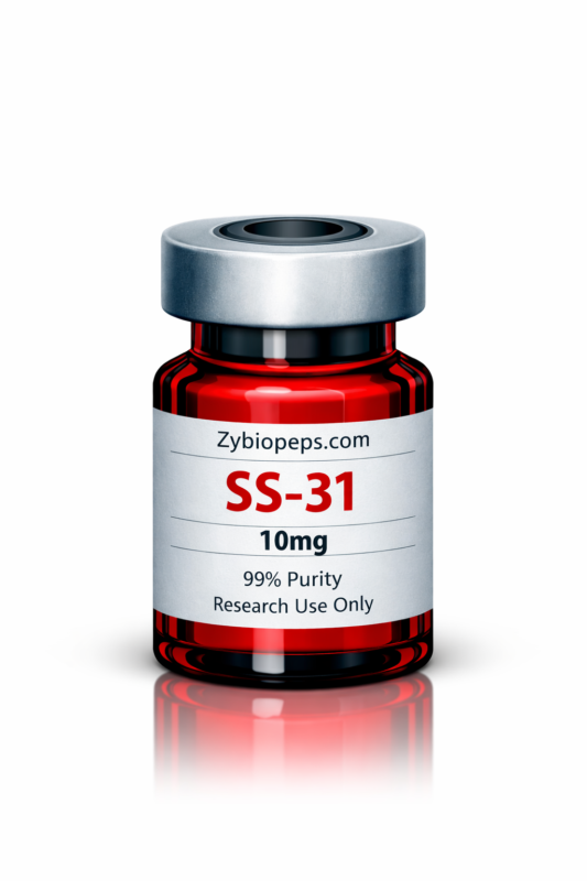 SS-31 peptide benefits research vial — Zybiopeps