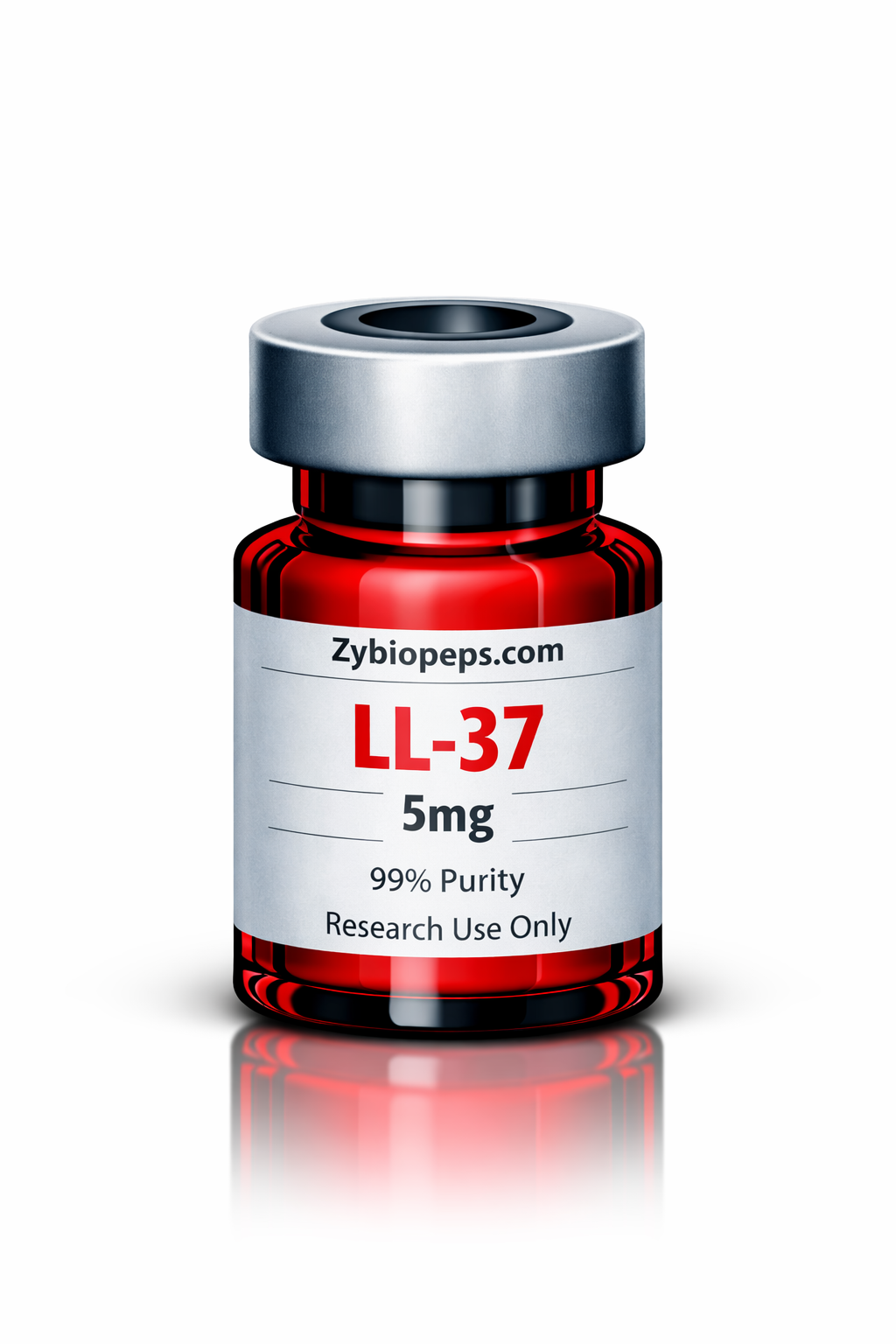 LL-37 5mg research peptide vial Zybiopeps