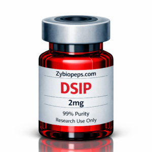 DSIP 2mg research peptide vial Zybiopeps Image title: DSIP 2mg Research Peptide Vial