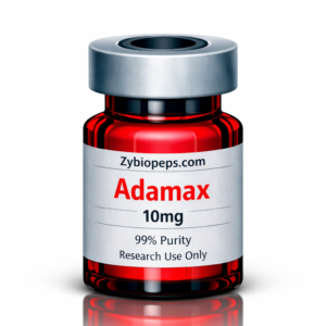 Adamax 10mg research peptide vial Zybiopeps