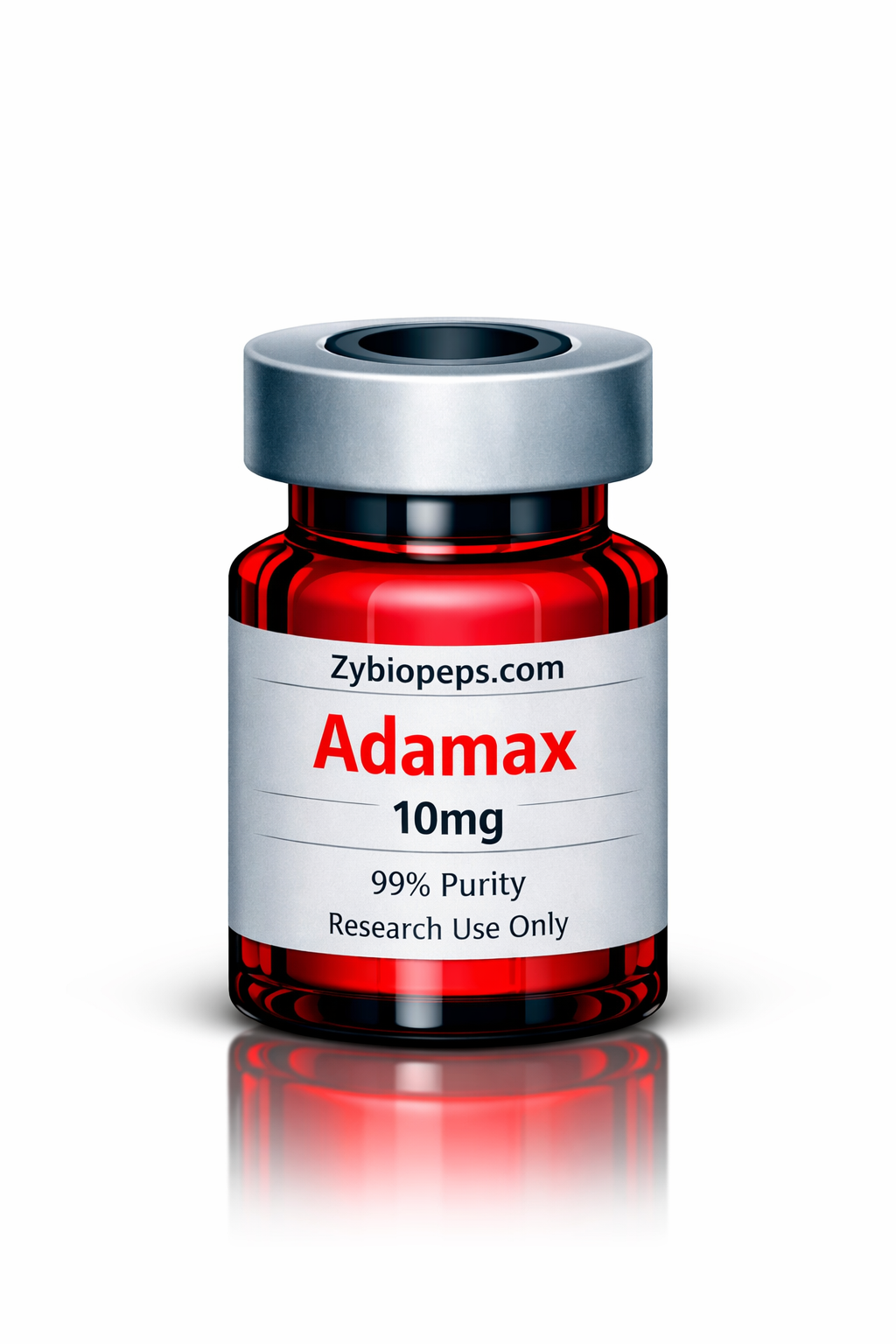 Adamax 10mg research peptide vial Zybiopeps