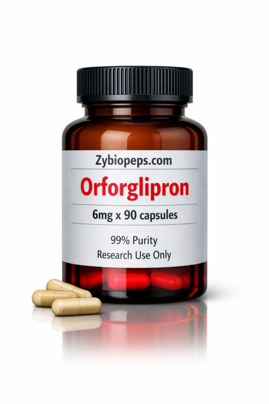 Orforglipron 6mg capsules research Zybiopeps.