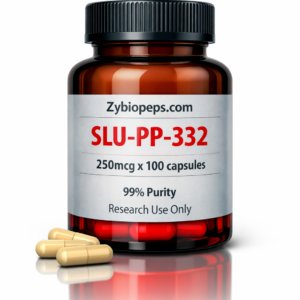 SLU-PP-332 250mcg capsules research Zybiopeps