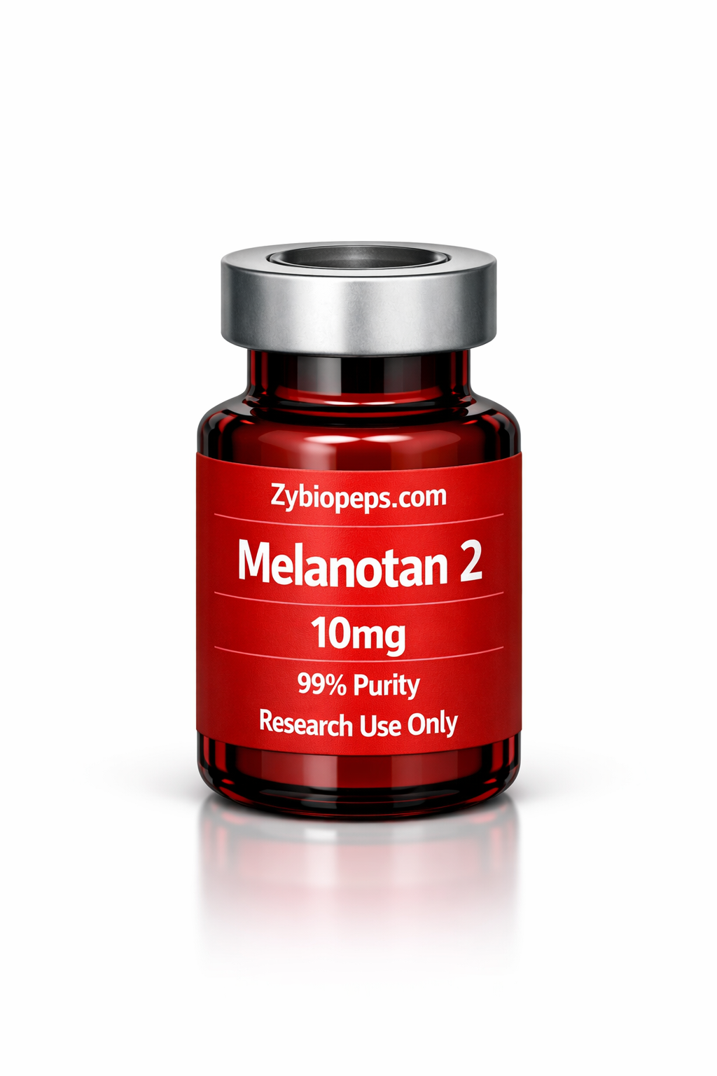 Melanotan 2 peptide vial 10mg for research purposes